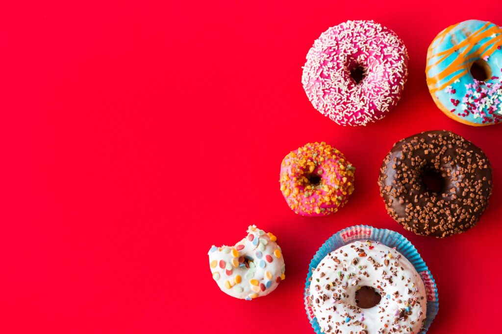 Colorful Donuts Free Photo