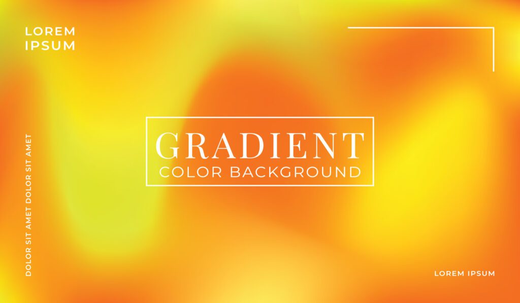 Colorful gradient background design with fluid graphic style. Vector illustration. Free Vector