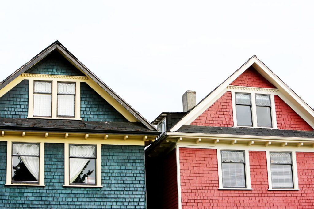 Colorful Houses Stock Free