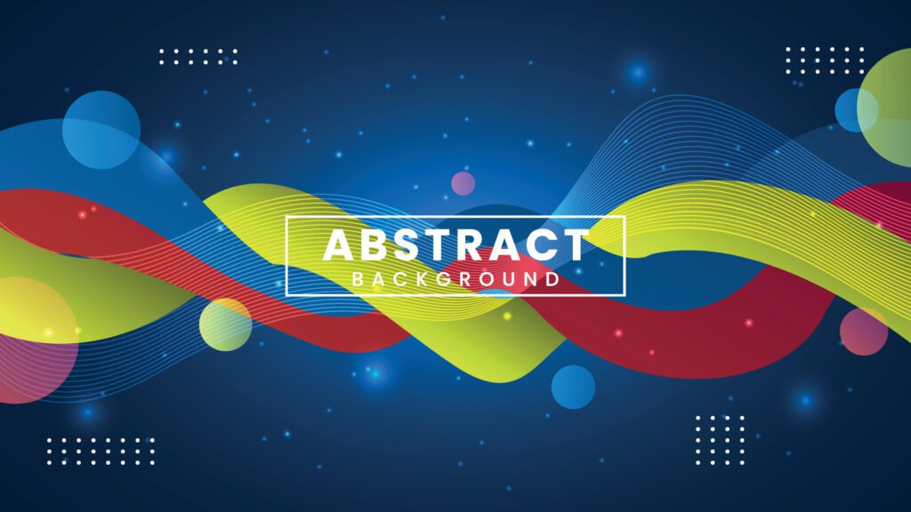 
									Colorful liquid abstract background with modern flow theme. Suitable for promotion, decoration, cover, banner or poster needs. Free Vector