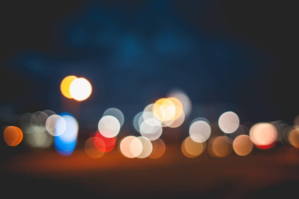 Colorful Night Bokeh vol 3 Free Photo