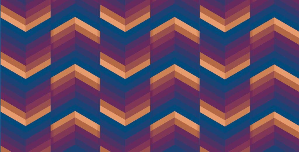 colorful zigzag geometric design Free Vector