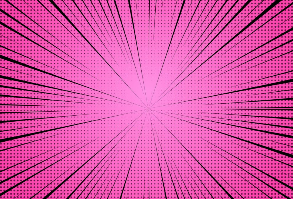 comic background, along with layout, zoom effect, pink gradient, background illustration, eps 10 Free Vector and Free SVG