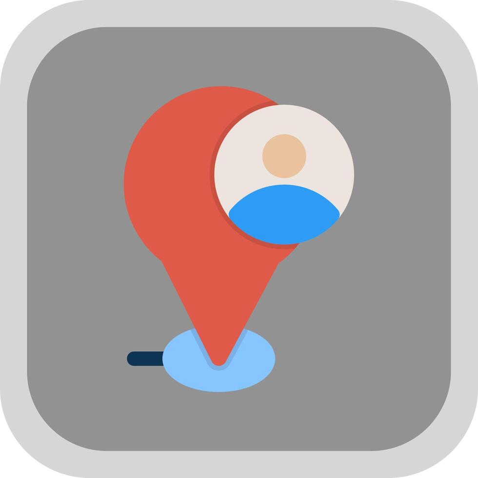 Current Location Vector Icon Design Stock Free