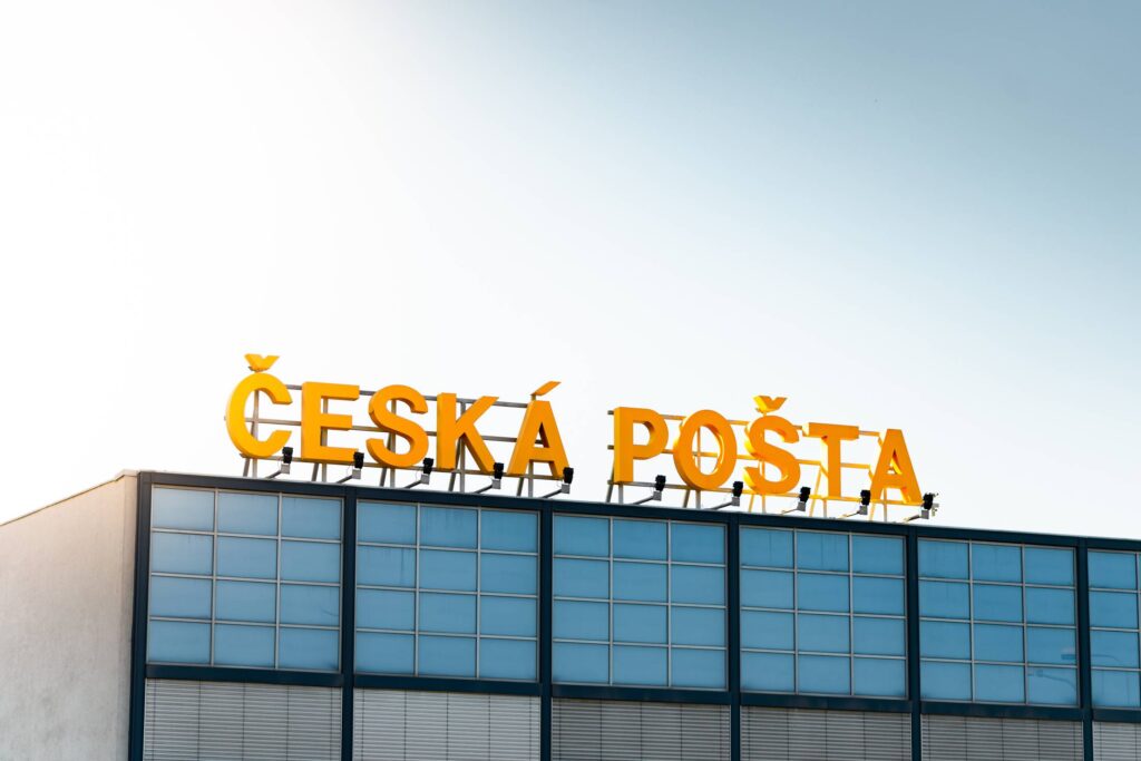 Czech Post Building Ceska Posta Free Photo