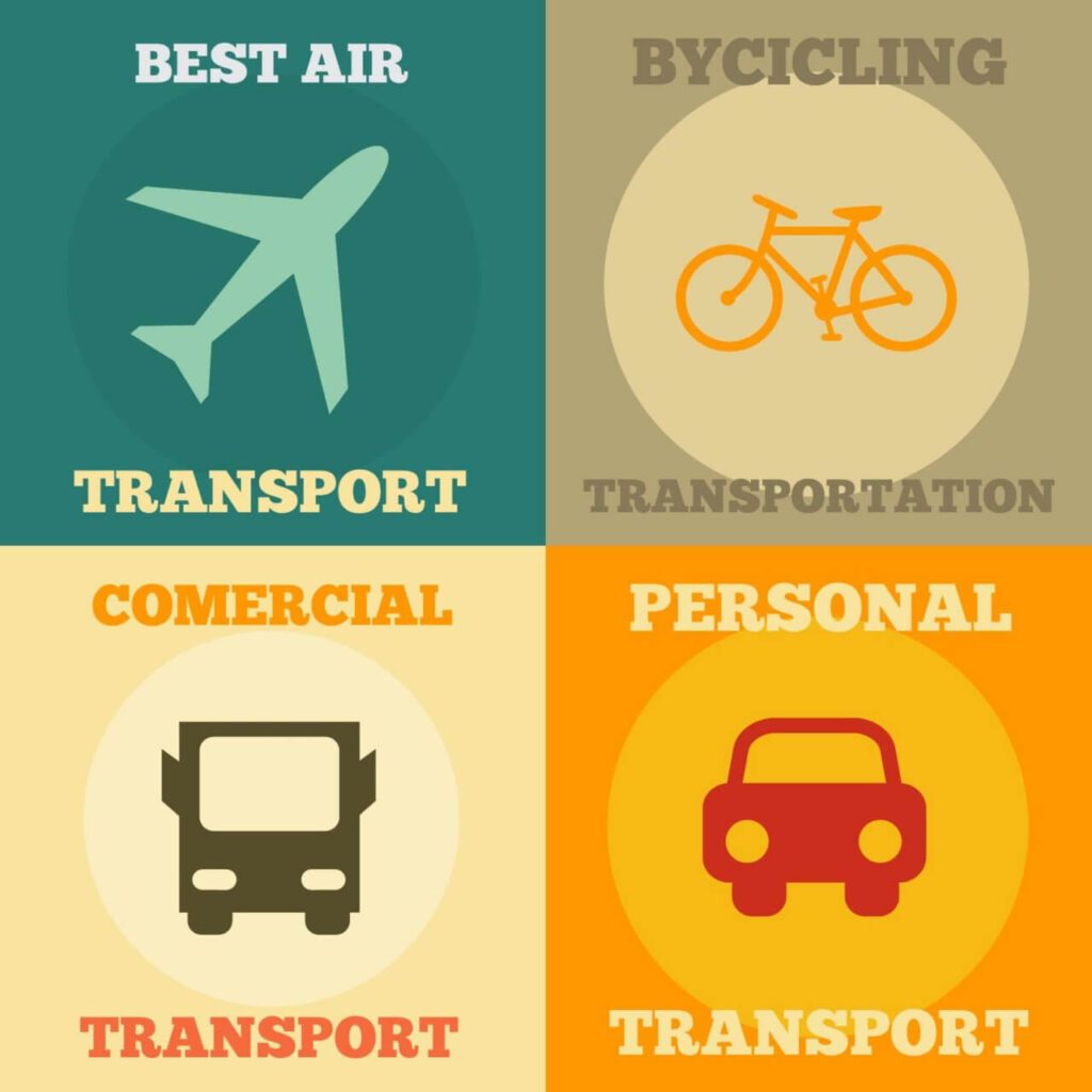 Transport Icons Set