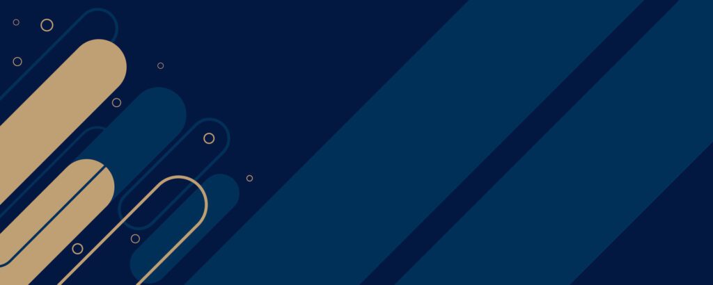 Dark blue banner background composition with diagonal lines and rounded corner square shapes Free Vector