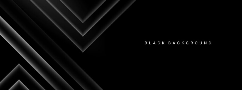 Dark geometric black abstract background elegant decorative design pattern Free Vector