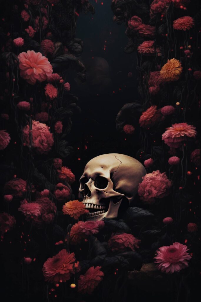 Dark Paradise Aesthetic Wallpaper Stock Free