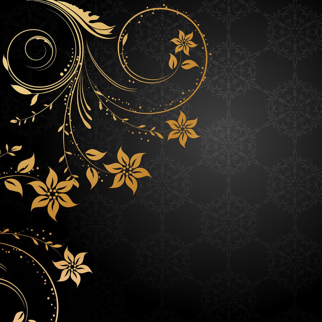 Decorative floral background Free Vector