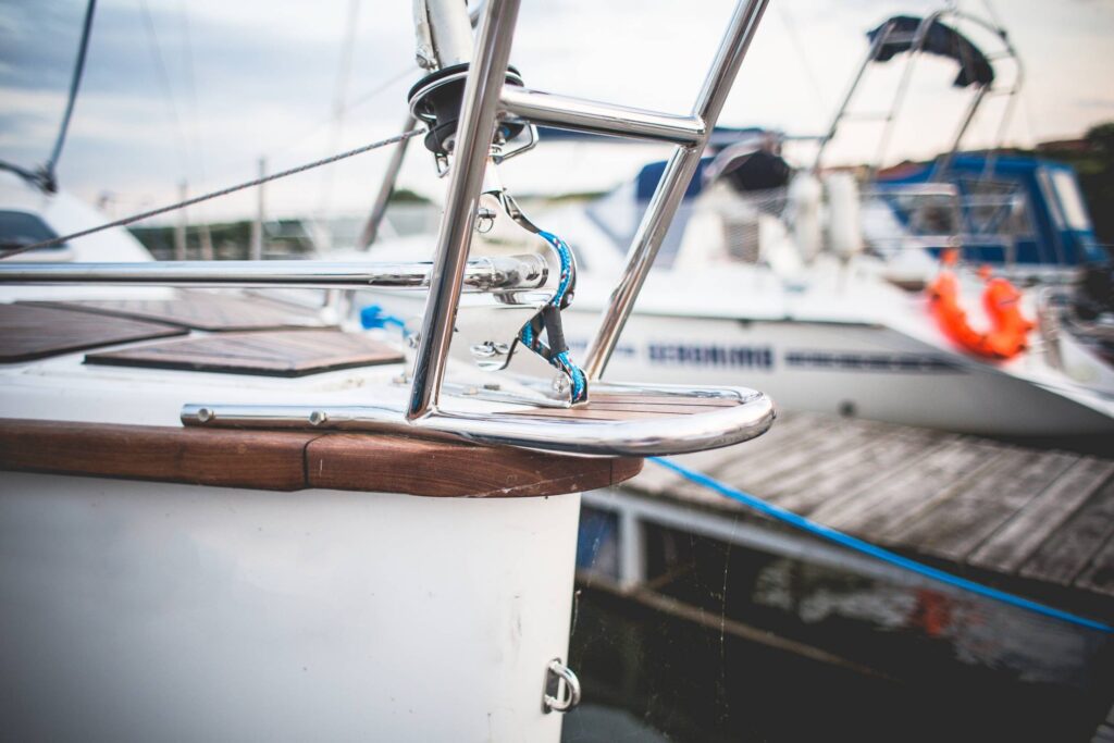 Detail of Sailboat Bow Free Photo