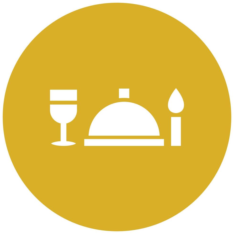 Dinner Icon Style Stock Free