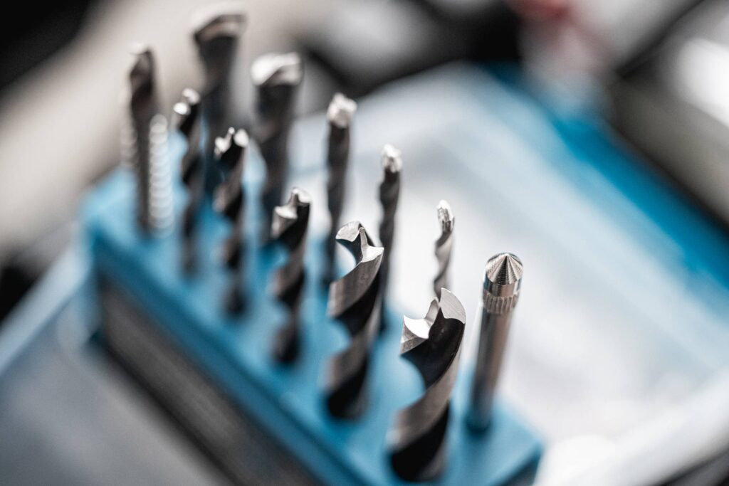 Drill Bits Equipment Close Up Free Photo