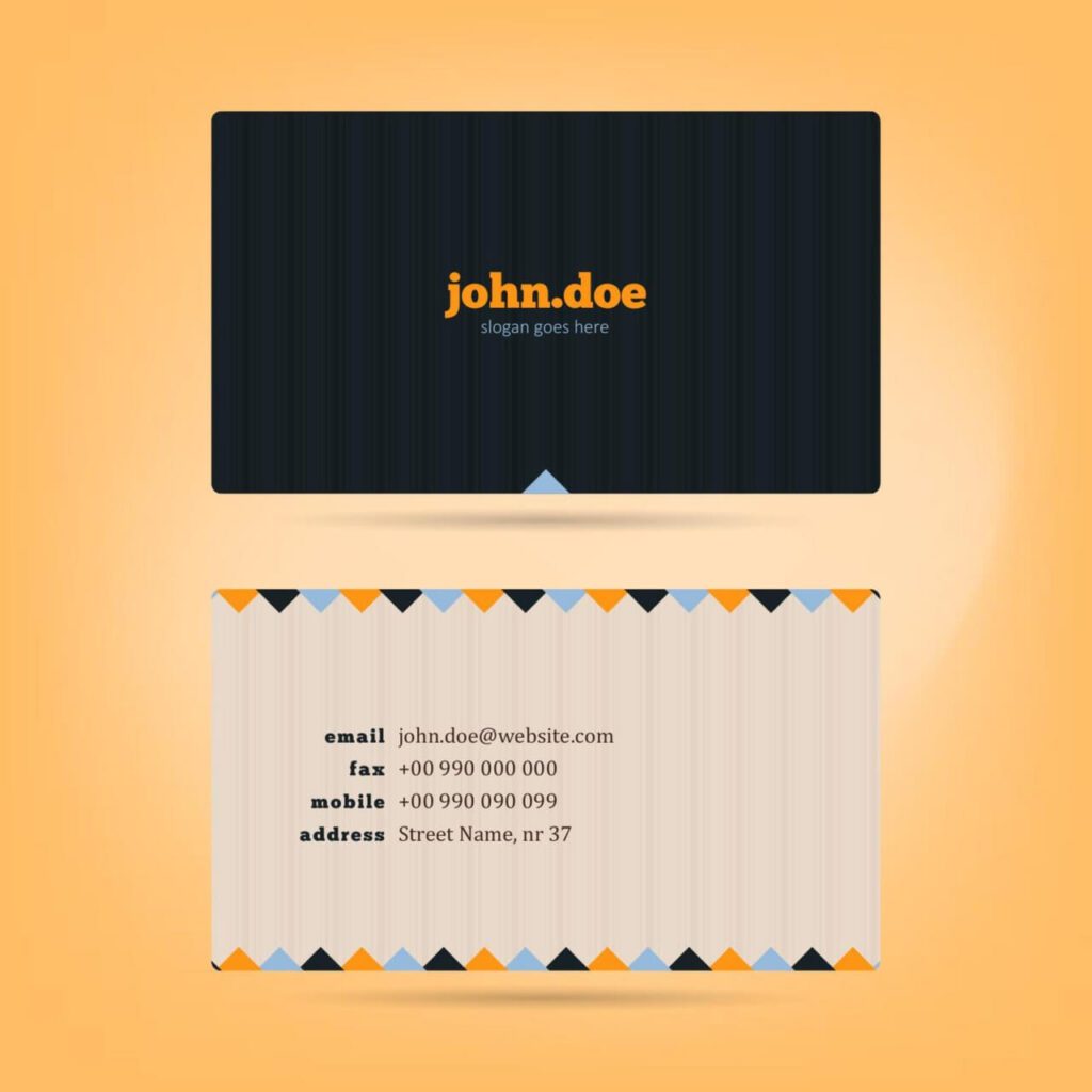 Vector Business Card