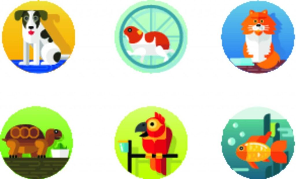 Pets icons