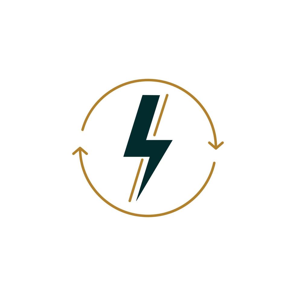 electric recycle icon perfect for your app, web or additional projects Stock Free