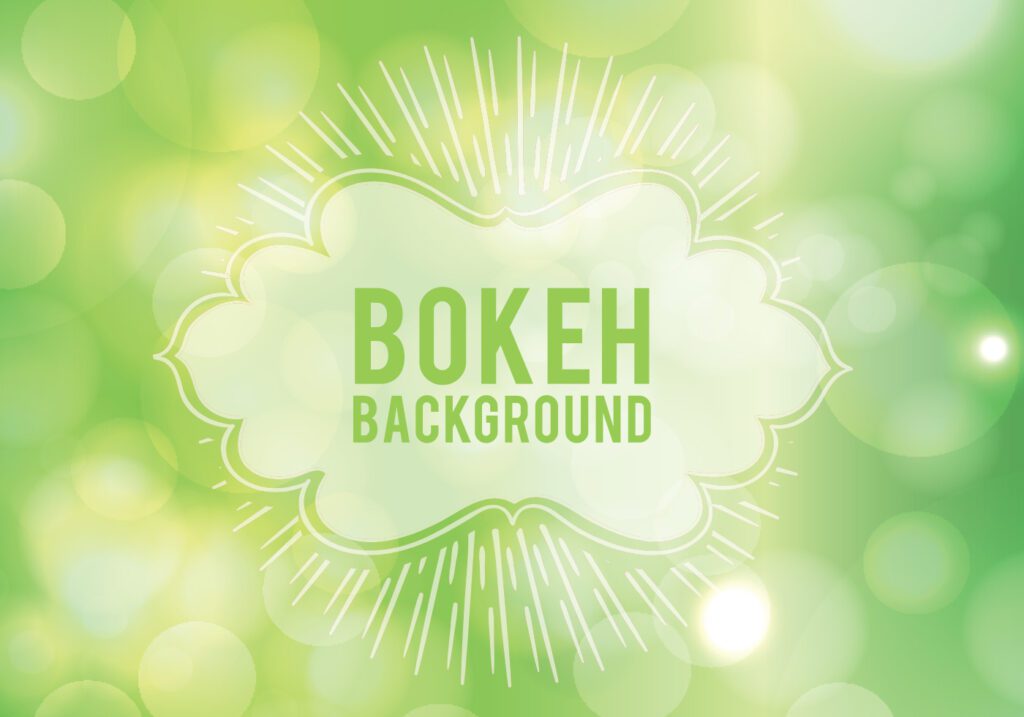 Elegant background with bokeh lights and stars Free Vector and Free SVG