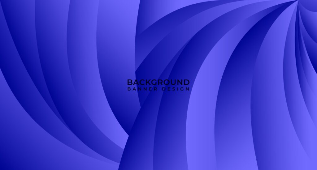 Elegant Blue Wave Background Design For Banner, Flyer, Design And Design Promotion Free Vector