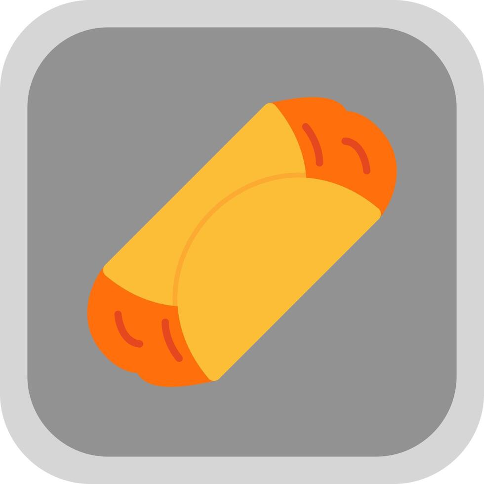 Enchilada Vector Icon Design Stock Free