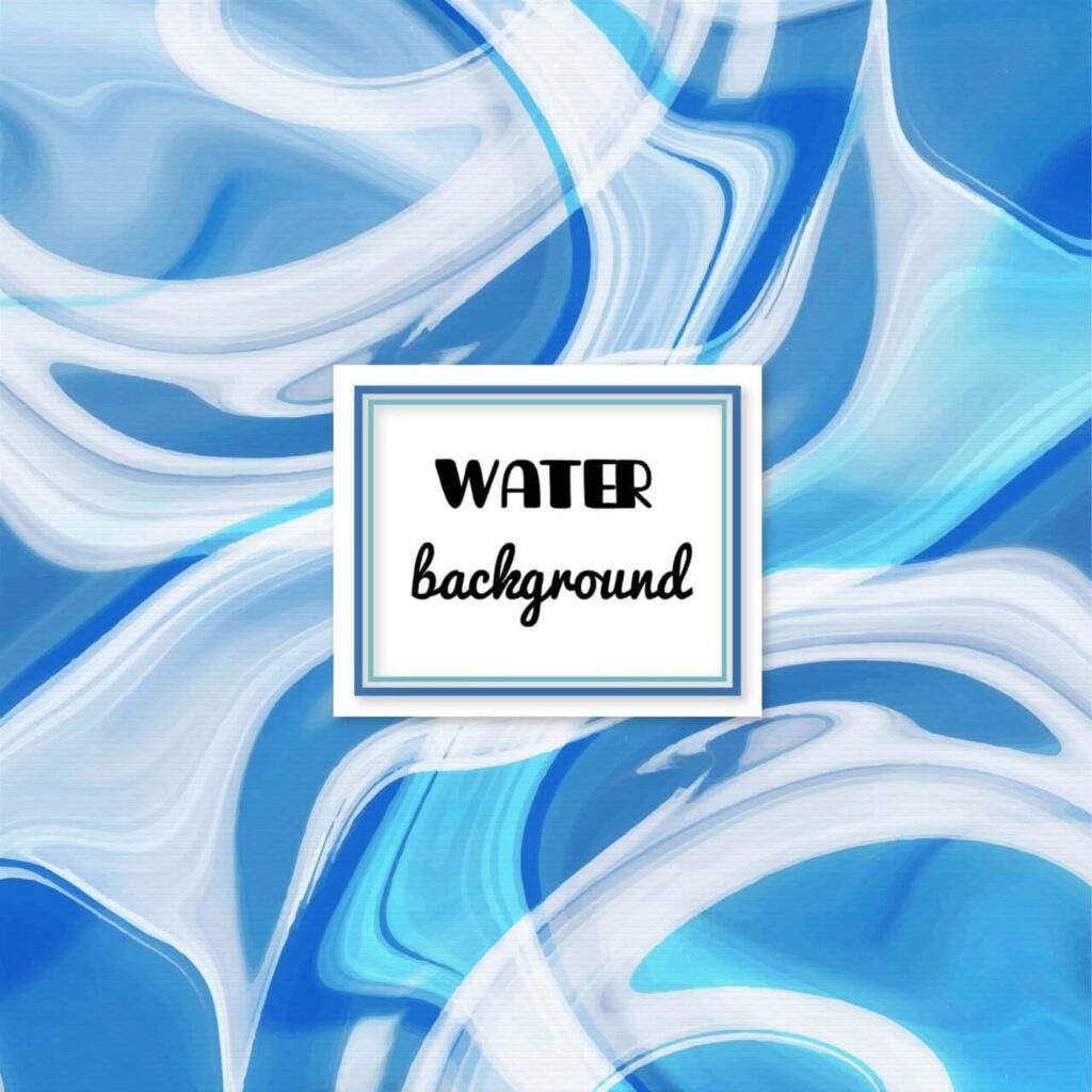 Water abstract background