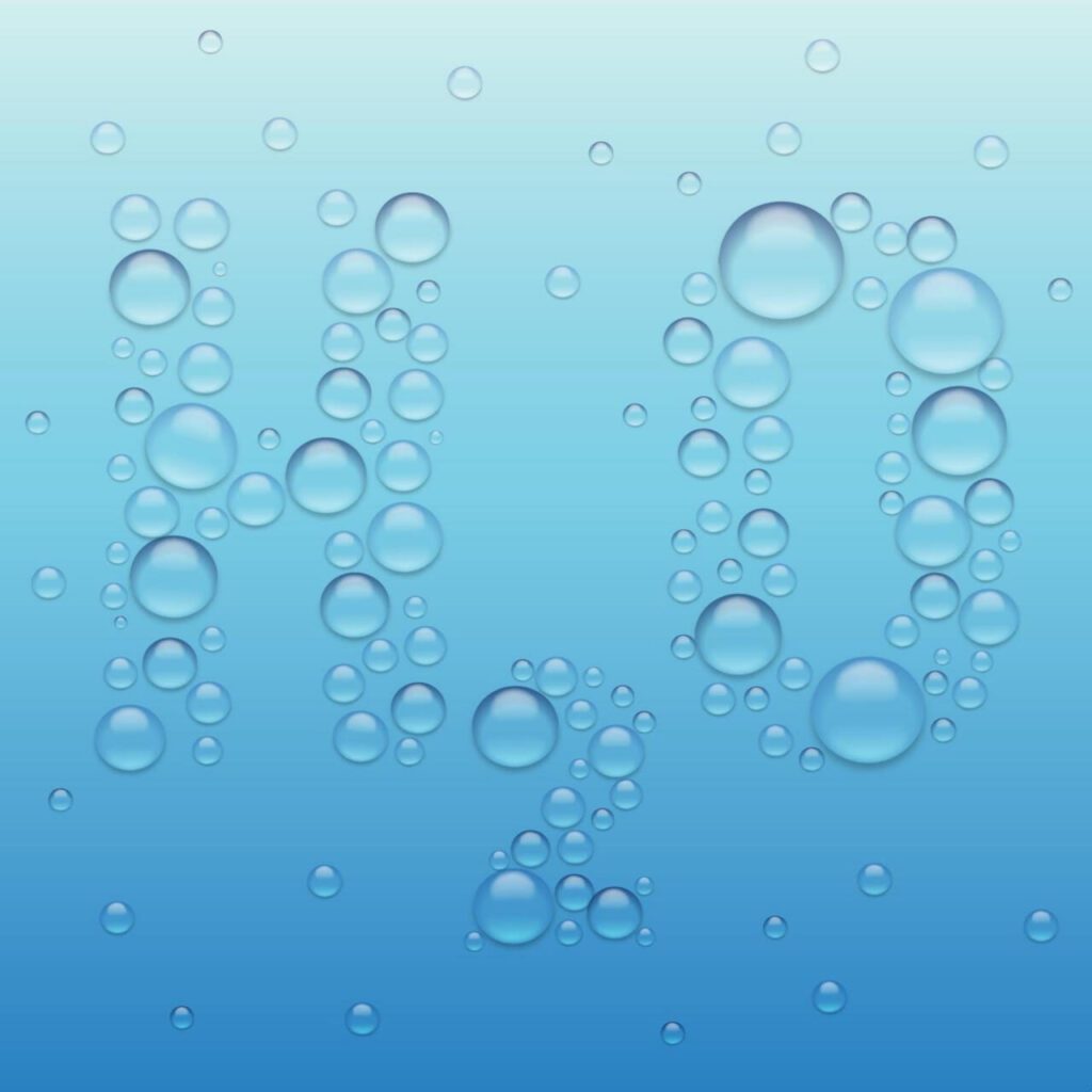 Water drops background