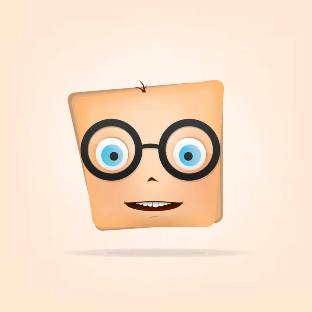 Character with Glasses