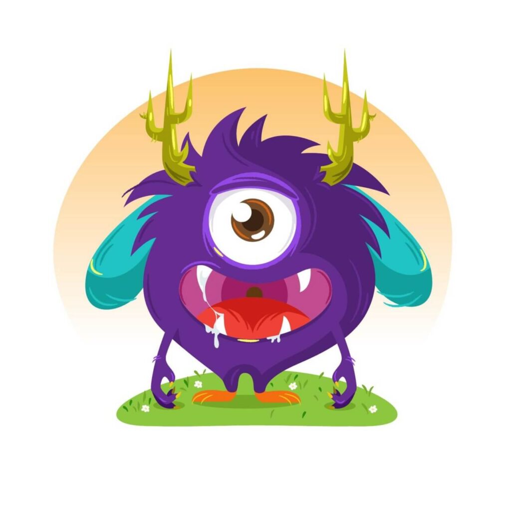 Cute monster