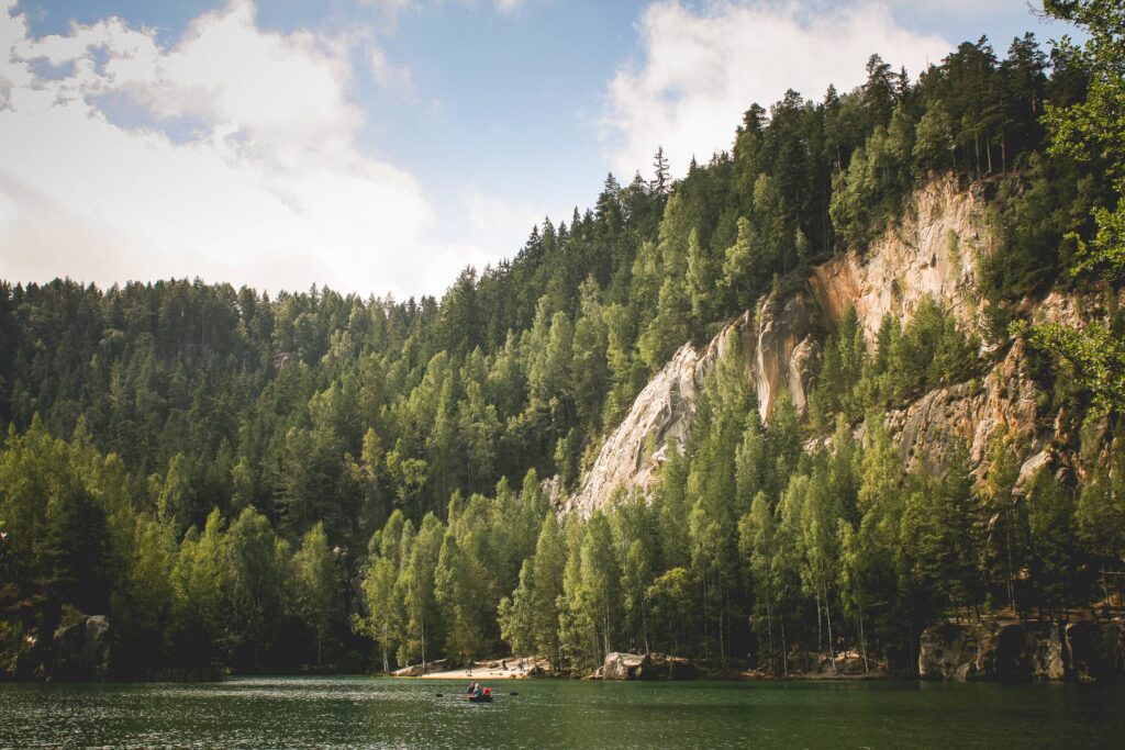 Fairytale Lakeside in Adrspach Free Photo