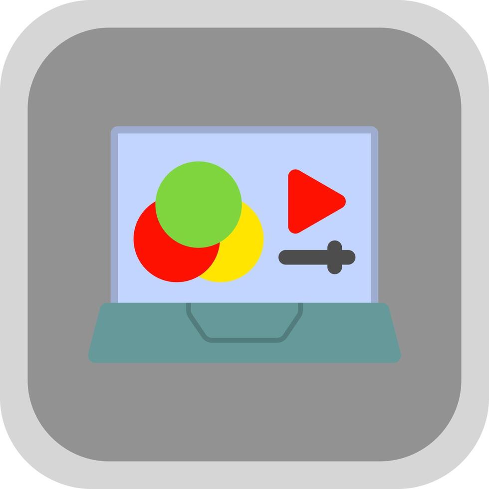 Film Color Correction Vector Icon Design Stock Free