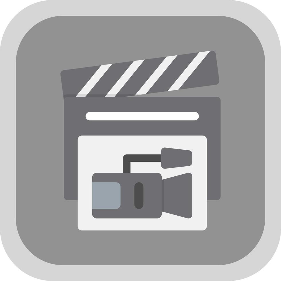 Film Vector Icon Design Stock Free