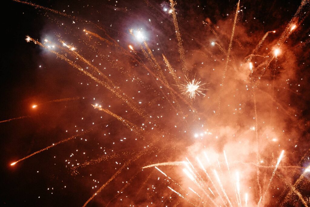 Fireworks Background Free Photo