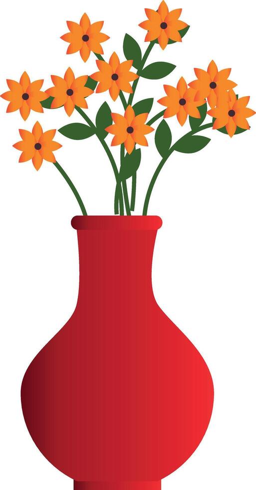 Flower Vase Icon illustration Stock Free