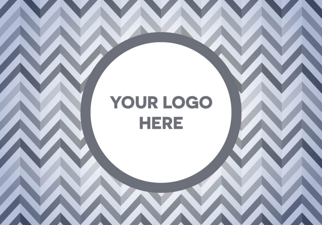 Free Herringbone Logo Background Free Vector