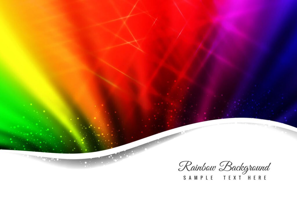 Free Vector Abstract Rainbow Background Free Vector and Free SVG