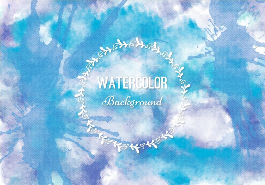 Free Vector Blue Watercolor Background Free Vector and Free SVG