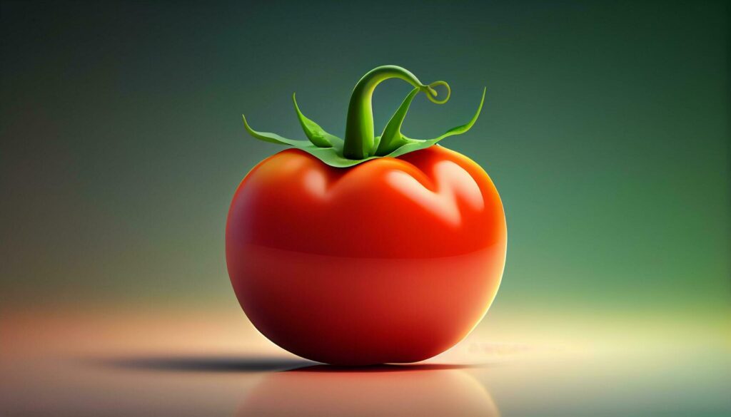 fresh and ripe tomato healthy food ,generative AI Stock Free