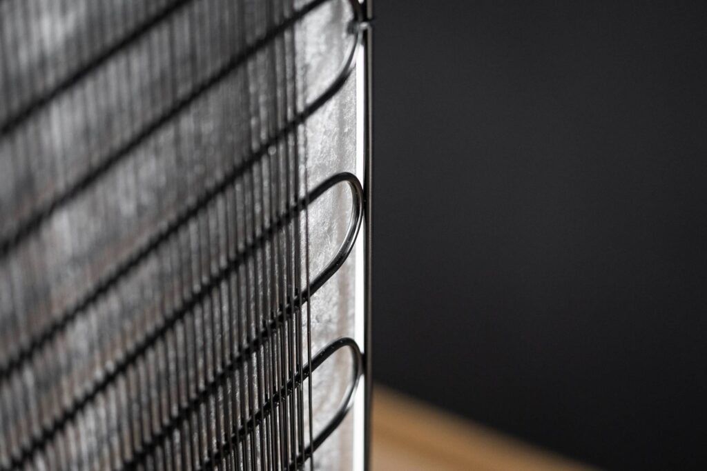 Fridge Heat Exchanger Spiral Plate Condenser Close Up Free Photo