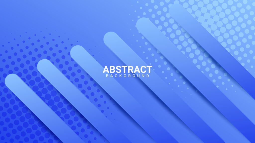 geometric abstract background in blue color Free Vector