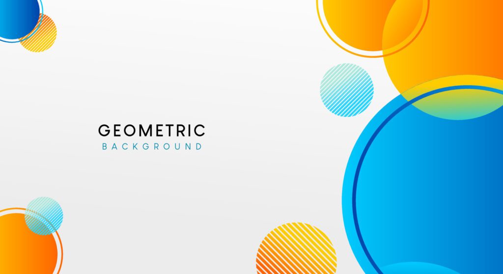 Geometric simple Banner Background Vector art and graphic Free Vector and Free SVG