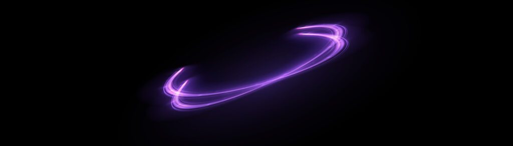 Glowing shiny lines effect vector background. Luminous white lines of speed. Light glowing effect. Light trail wave, fire path trace line and incandescence curve twirl. Free Vector