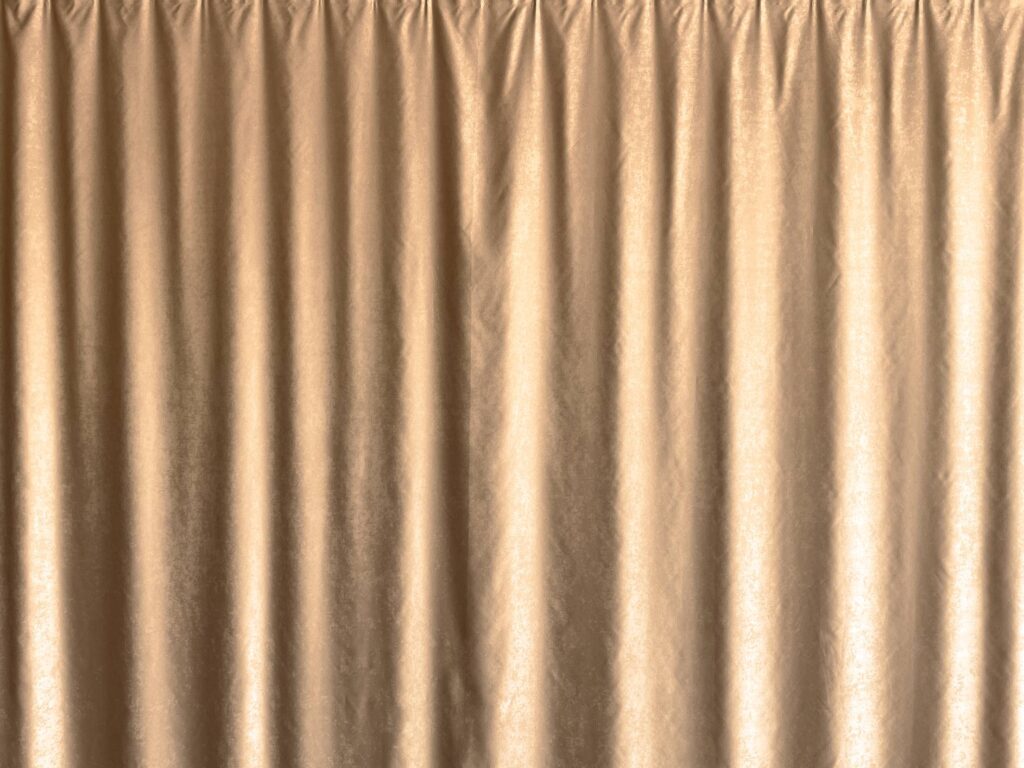 Golden Curtain Free Photo