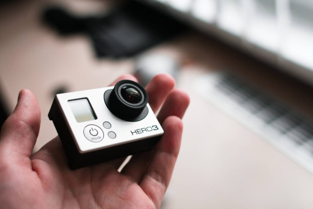 GoPro Hero 3 in Hand Free Photo