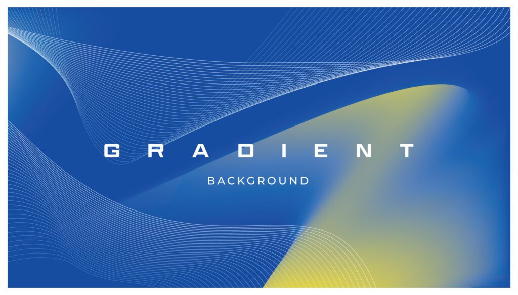 Gradient abstract background design vector Free Vector