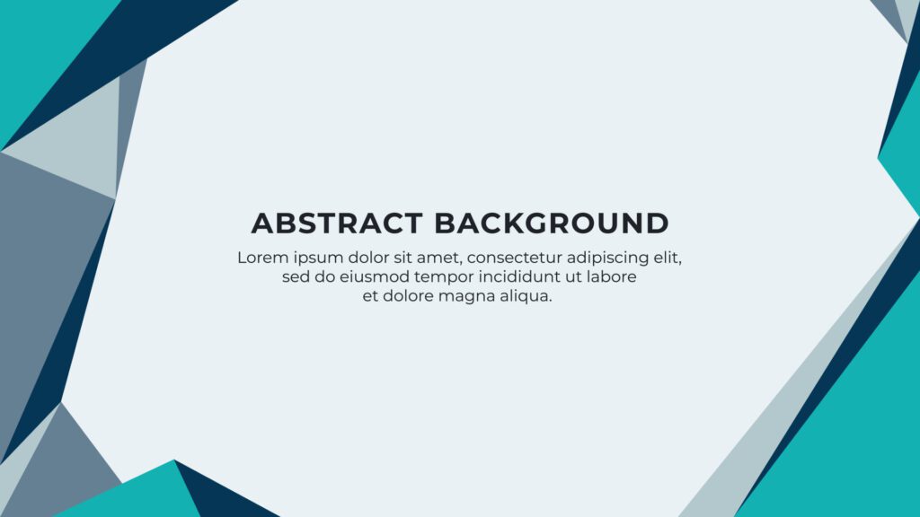 Vector graphic of Abstract colorful background. with copy space and also geometric shape. Using blue, grey and black color scheme. Suitable for background of web banner Free Vector