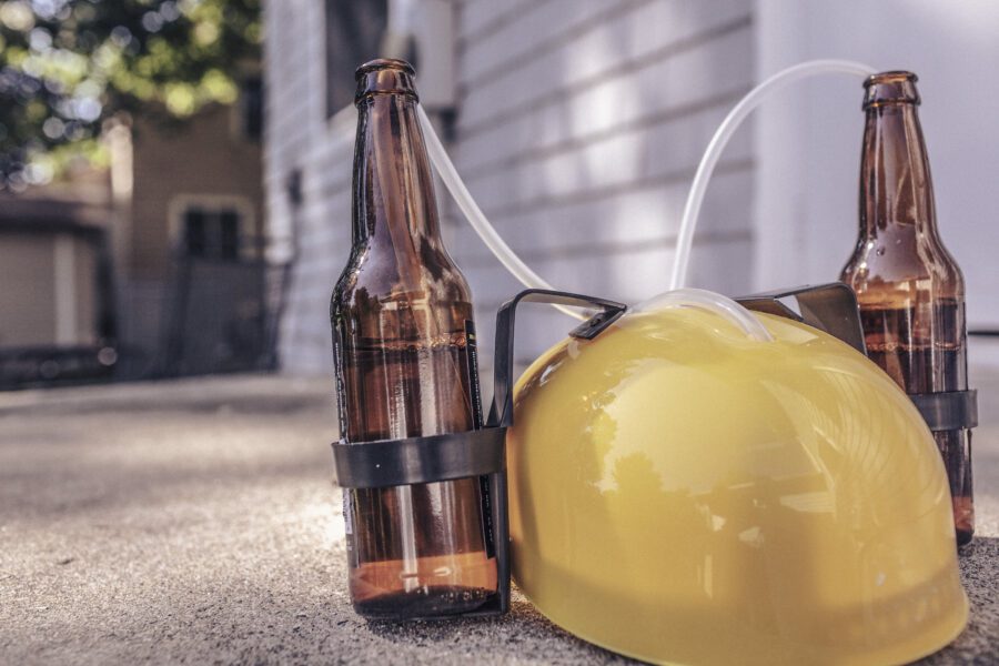 Beer Helmet Hat Free Stock Photo