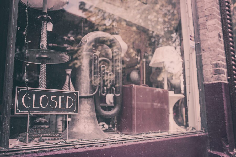 Vintage Music Shop Free Stock Photo