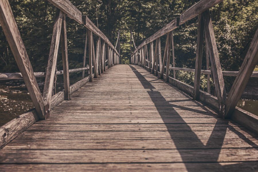 Wooden Bridge Free Stock Photo