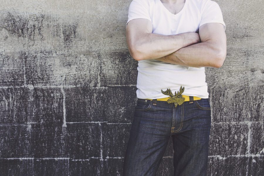 Jeans and T-shirt Free Stock Photo