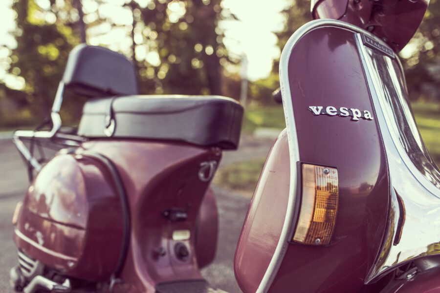 Vespa Scooter Free Stock Photo