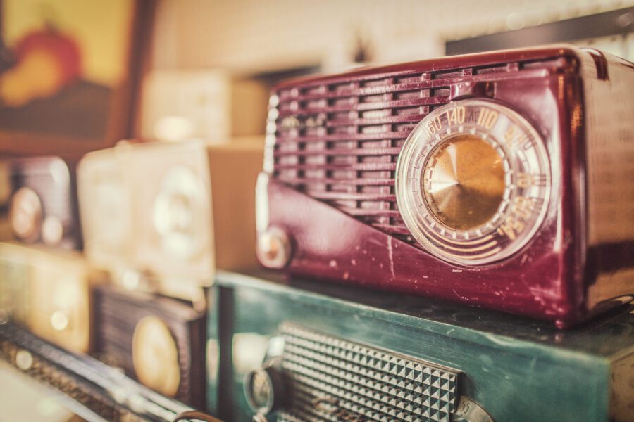 Retro Radio Free Stock Photo